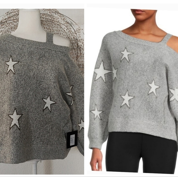 New CLICHE Star Sweater Size 1X - Picture 1 of 9
